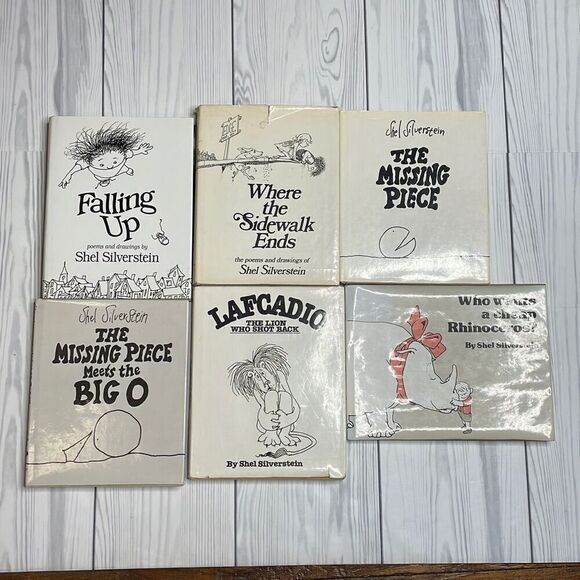 Vintage bundle of 6 Shel Silverstein Hard Back Books - Picture 1 of 14